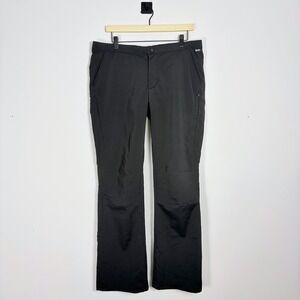 REI Co-op‎ Women's Soft Shell Hiking Pants Size Large Outdoor Black Reflective